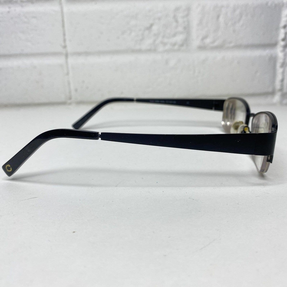 Eco Optics mod.1088 mblk‎ Eyeglasses Frames Black Half rim Rectangle H2628 - Picture 4 of 7